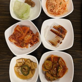 Gam Ja Gol - Banchan - Korean Near Me - Los Angeles, California Gam Ja Gol - Banchan - Korean Near Me - Los Angeles, California