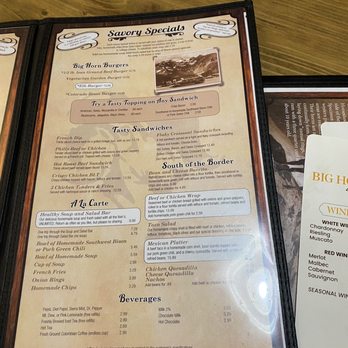 Big Horn Restaurant - Menu - American Near Me - Estes Park, Colorado