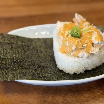 Menya Muso - SPICY TUNA MAYO IKURA ONIGIRI - Ramen Near Me - Federal Way, Washington Menya Muso - SPICY TUNA MAYO IKURA ONIGIRI - Ramen Near Me - Federal Way, Washington