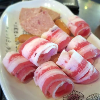 BBQ 7080 - Spam, sausages, lamb - Korean Near Me - Hong Kong, HK