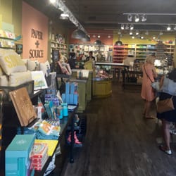 Paper Source - Inside the Paper Source store.