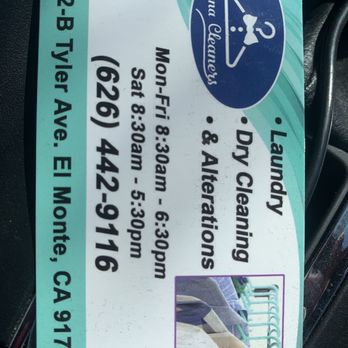 Mena Cleaners - Business card - Laundry Services Near Me - El Monte, California Mena Cleaners - Business card - Laundry Services Near Me - El Monte, California