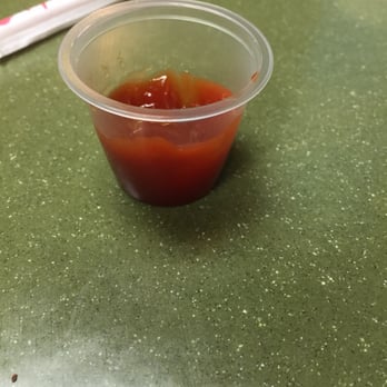 Wendy's - So they get rid of plastic bags and replace paper ketchup cups with plastic ones? - Fast Food Near Me - Pearl City, Hawaii Wendy's - So they get rid of plastic bags and replace paper ketchup cups with plastic ones? - Fast Food Near Me - Pearl City, Hawaii