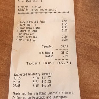 Garcia's Kitchen - New Mexican Cuisine Near Me - Albuquerque, New Mexico