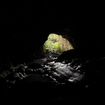 Kaumana Caves - Looking out of the caves. - Parks Near Me Kaumana Caves - Looking out of the caves. - Parks Near Me