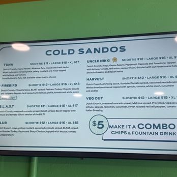 Ghost Sando Shop - Menu - Sandwiches Near Me - Los Angeles, California