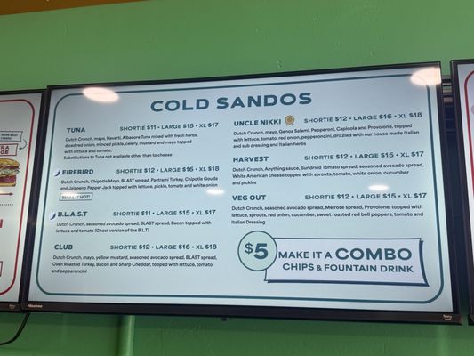 Menu photo 3 Ghost Sando Shop Los Angeles, CA