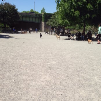 72nd Street Dog Run - View from east side of the run - Dog Parks Near Me - New York, New York