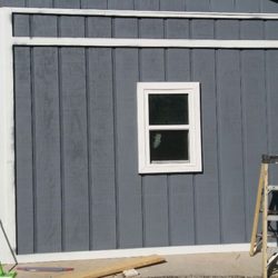 Freedom contracting - Side wall of enclosed carport