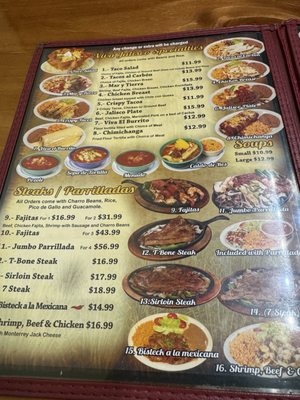 Menu photo 3 Viva Jalisco Spring, TX