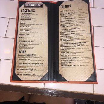 Bourbon's Kitchen - Drink menu - Bars Near Me - Middletown, Ohio Bourbon's Kitchen - Drink menu - Bars Near Me - Middletown, Ohio
