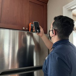Gold Standard Appliance Repair - Don't open the fridge or freezer for awhile before he arrives. He needs to get temp readings.