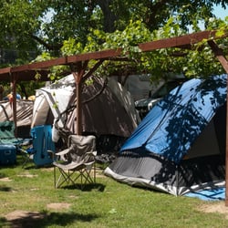 Hauli Huvila - Tent camping on Hauli Huvila campgrounds