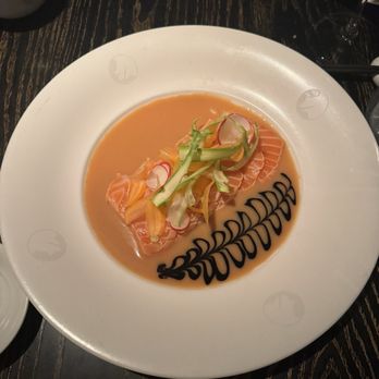 Nobu Hotel Barcelona - Salmon Sashimi - Hotels Near Me - Barcelona, B Nobu Hotel Barcelona - Salmon Sashimi - Hotels Near Me - Barcelona, B