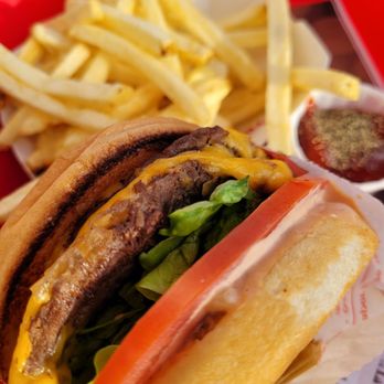 In-N-Out Burger - After running around at Kids Empire... it's about to go down! - Burgers Near Me - Clovis, California