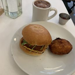 Egg Katsu Sando + Hashbrown