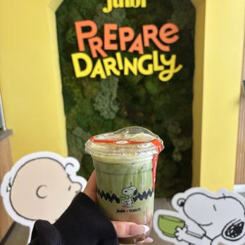 Junbi Matcha & Tea - Chocolate Hazelnut Matcha Latte - Bubble Tea Near Me - San Francisco, California