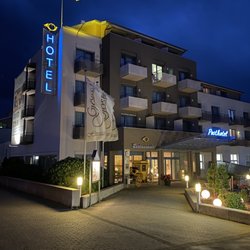 Posthotel Rotenburg - ... Blick auf das Hotel ..,