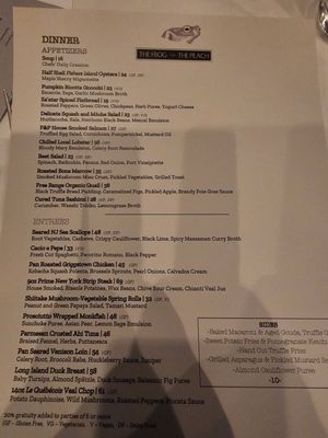 Menu photo 1 The Frog & The Peach New Brunswick, NJ