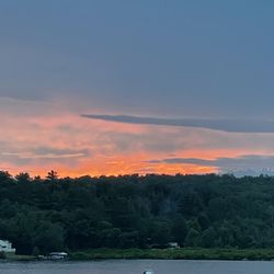 Liliuokalani's - Gorgeous sunset view from their deck!