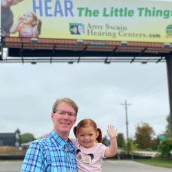 Amy Swain Hearing Center - Billboard in Rochester