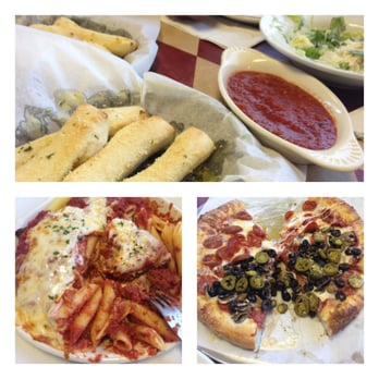 Enzo's Pizza - Eggplant Parmesan, custome pizza, breadsticks! Yummmm - Pizza Near Me - Riverside, California