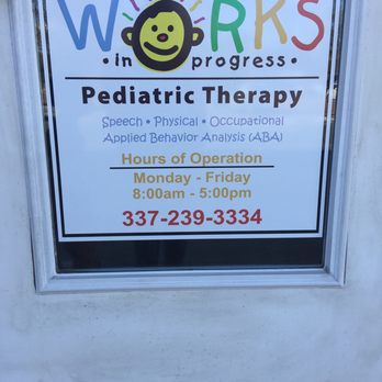 Little Works In Progress - This place is amazing! - Physical Therapy Near Me - Shreveport, Louisiana Little Works In Progress - This place is amazing! - Physical Therapy Near Me - Shreveport, Louisiana