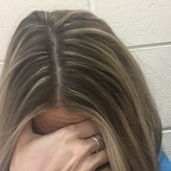 Bianchi's Salon & Spa - Does this look like fresh dimensional highlights? The next day! - Hair Salons Near Me - Clinton Township, Michigan