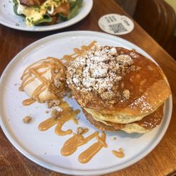 Créme - Praline pancakes