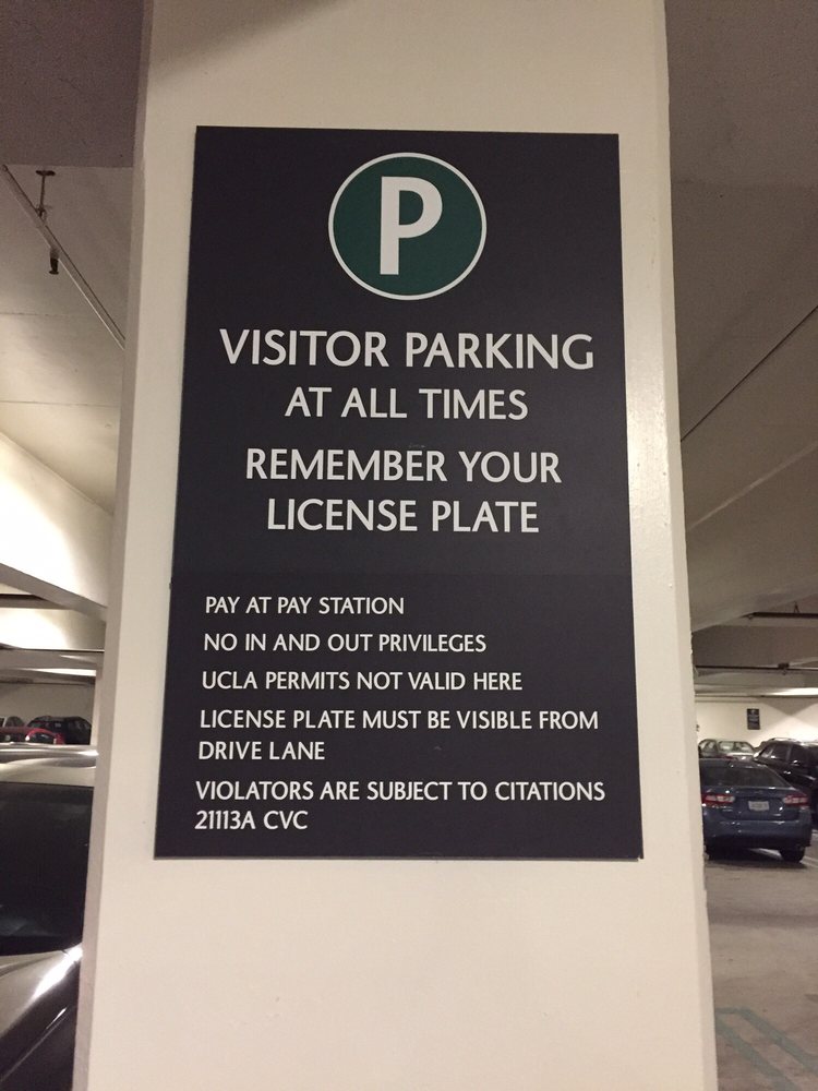 UCLA PARKING SERVICES Updated April 2024 555 Westwood Plz, Los