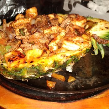 Lopez Grill Mexican Restaurant - Pineapple,chicken and steak fajitas....yummm - Mexican Near Me - Muskogee, Oklahoma