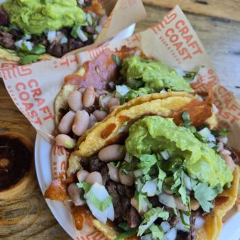 Craft Coast Beer & Tacos - Carne Asada and Al Pastor tacos - Tacos Near Me - Oceanside, California