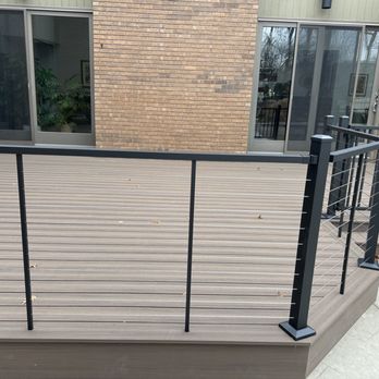 Unique Deck Builders - Cable rails - Decks & Railing Near Me - Highland Park, Illinois