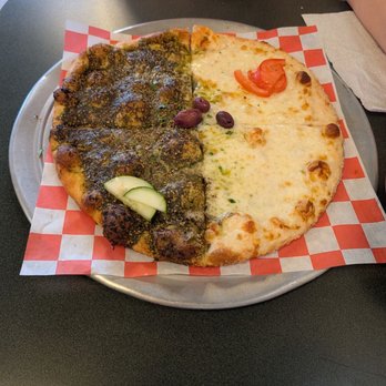 Mila's Shawarma - Zata'ar and cheese manakeesh - Middle Eastern Near Me - Richmond, Virginia