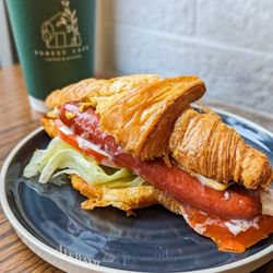 Forest Cafe - Beef Sausage Sandwich / IG: Ayeween