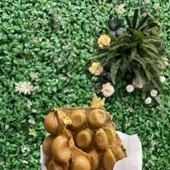 Gadani - Matcha egg waffle - Coffee & Tea Near Me - Berkeley, California