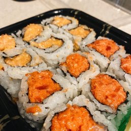 Spicy Salmon (top) and Spicy Tuna (bottom) Spicy Salmon (top) and Spicy Tuna (bottom)