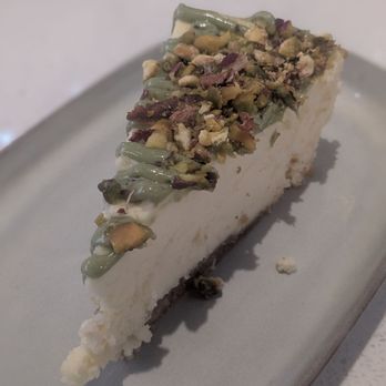 Shibam Coffee - Pistachio cheesecake - Desserts Near Me - Tempe, Arizona Shibam Coffee - Pistachio cheesecake - Desserts Near Me - Tempe, Arizona