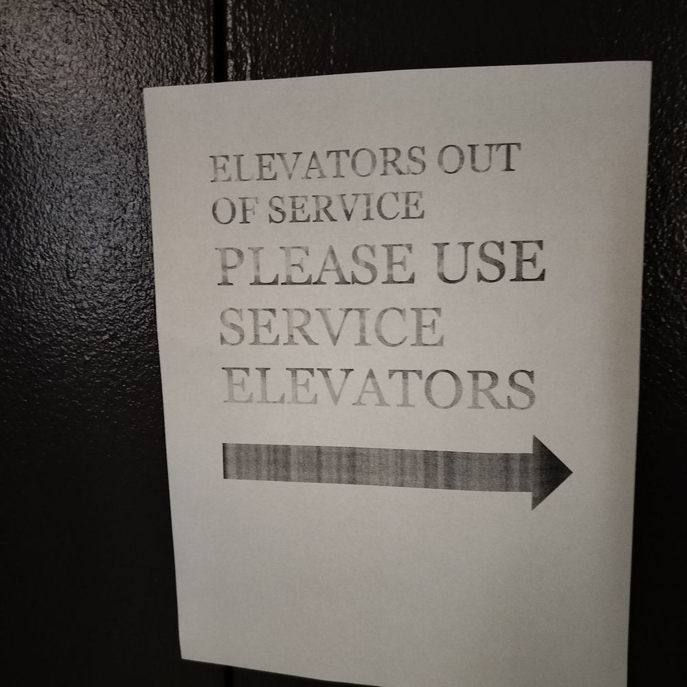 Hilton Parsippany - Only had one elevator working for the area I was staying in.  Every time the elevator opened up, it was packed with people. - Hotels Near Me - Parsippany, New Jersey
