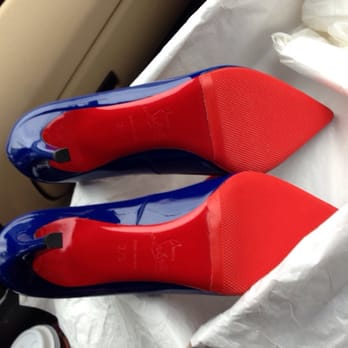 Fortuna's - Christian Louboutin re-soled! - Shoe Repair Near Me - Bethesda, Maryland