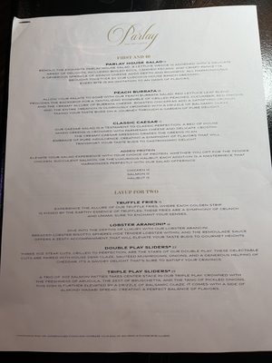 Menu photo 2 Parlay On Ninth Cleveland, OH Menu photo 2 Parlay On Ninth Cleveland, OH