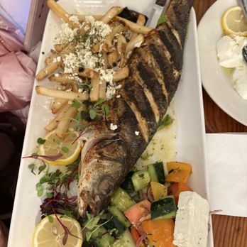 Local Greek - Kids love the whole branzino - one of the reasons we keep coming back! Greek fries also a win. - Greek Near Me - Princeton, New Jersey Local Greek - Kids love the whole branzino - one of the reasons we keep coming back! Greek fries also a win. - Greek Near Me - Princeton, New Jersey