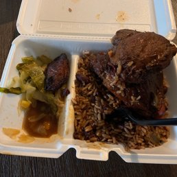 Lunch Special Brown Stew Chicken
