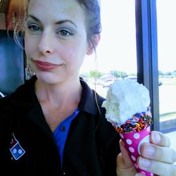 Baskin-Robbins - Getting ice cream