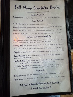 Menu photo 7 The Full Moon Oyster Bar Clemmons, NC