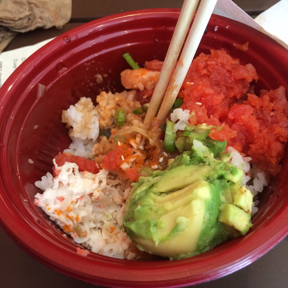 Poki Bar - Arcadia - Should of taken picture before I started to eat! Lol - Sushi Bars Near Me - Arcadia, California Poki Bar - Arcadia - Should of taken picture before I started to eat! Lol - Sushi Bars Near Me - Arcadia, California