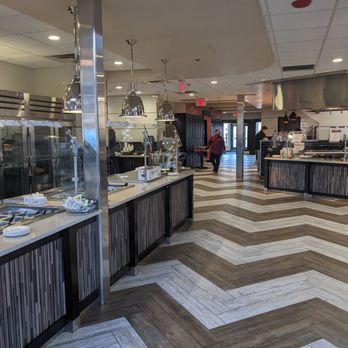 Umass Dining - a view of a buffet area - Cafeteria Near Me - Newton, Massachusetts