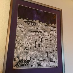 Tom did a great job framing my concert poster. Thanks!