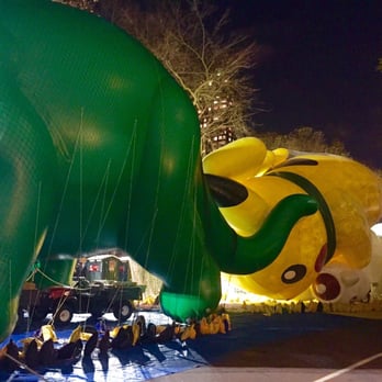 Macy's Thanksgiving Balloon Inflation - Festivals Near Me - New York, New York Macy's Thanksgiving Balloon Inflation - Festivals Near Me - New York, New York