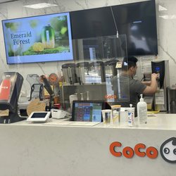 Coco Fresh Tea & Juice - Order at this counter and watch the magic